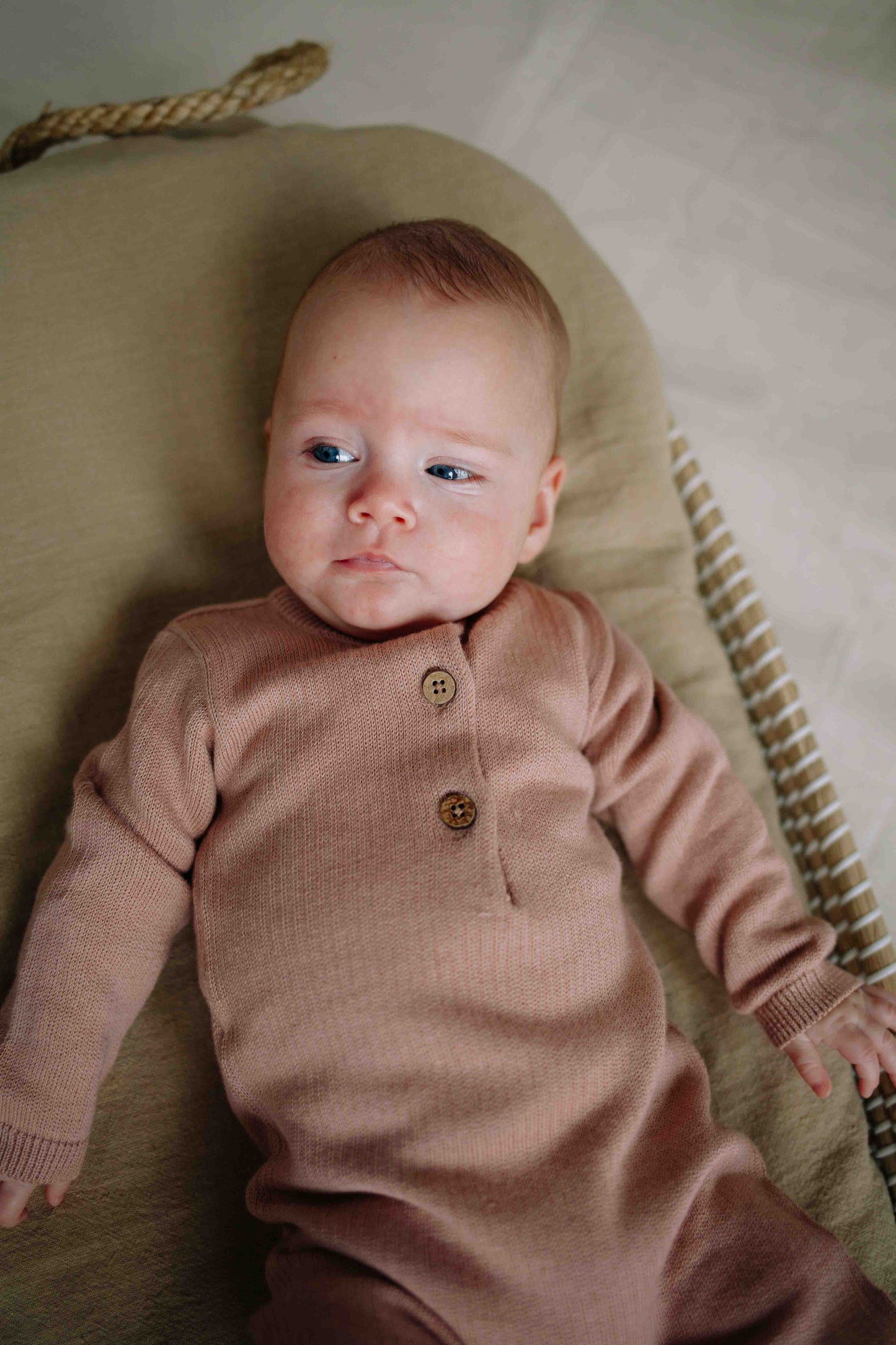 Riffle Amsterdam - knitted jumpsuit Scott - pink