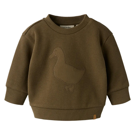 Lil'Atelier - sweater Goose - teak brown