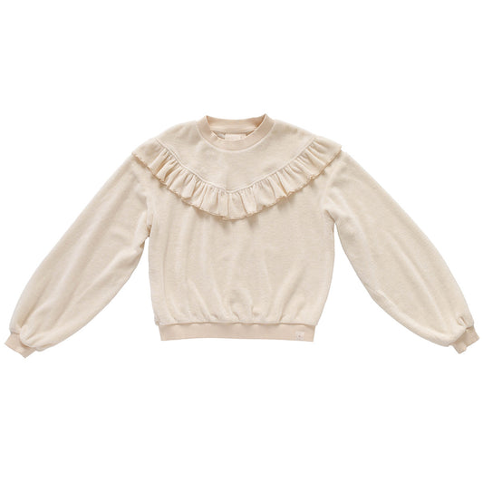Sweater Keet Terry ~ white swan
