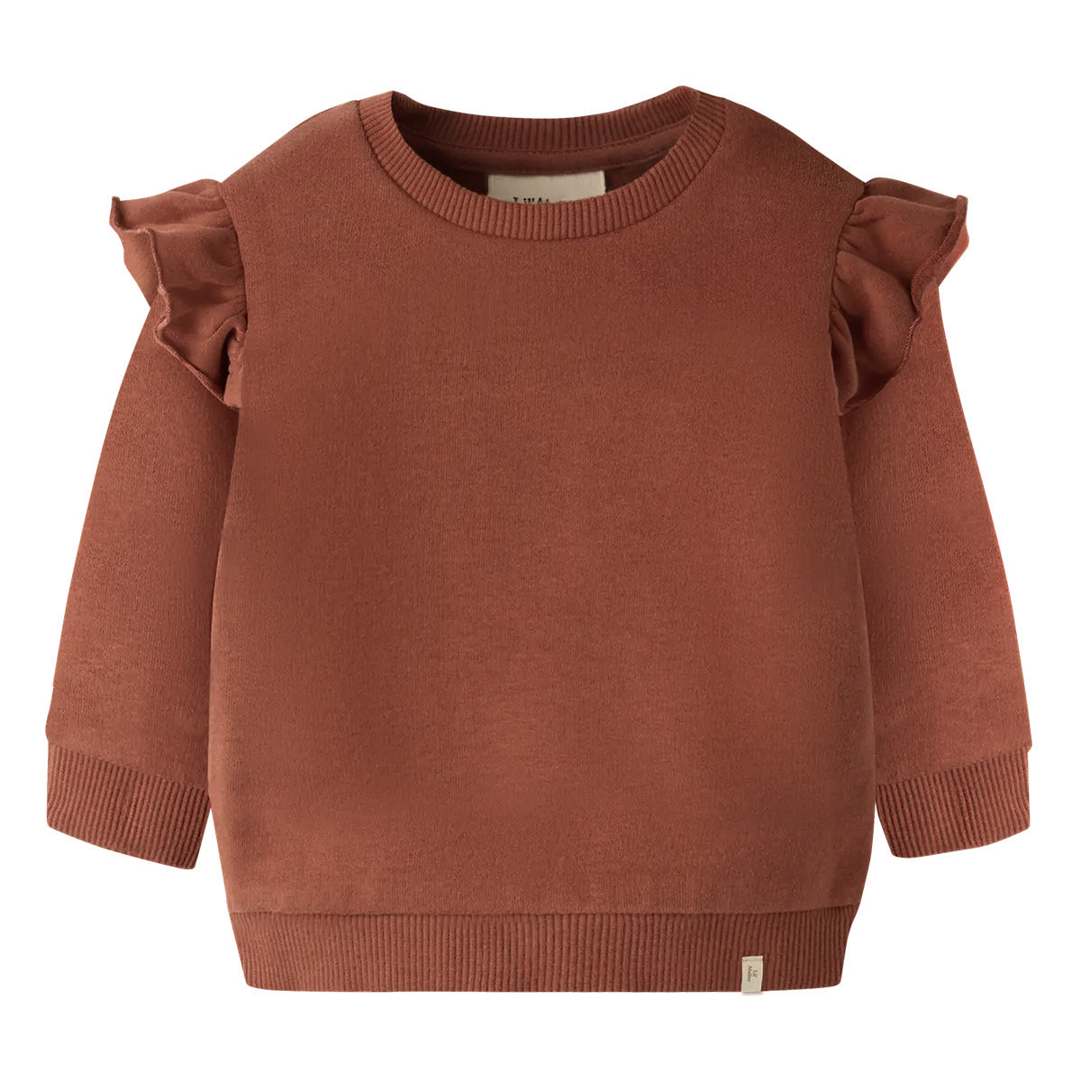 Lil'Atelier - sweater with ruches - maple syrup