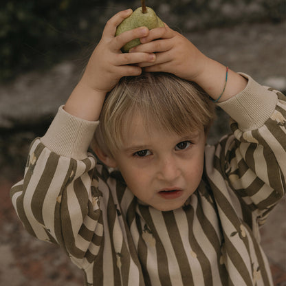 Sweater stripe Prune