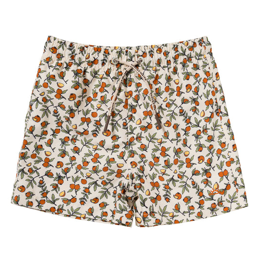 Salted Stories - swim shorts - Pommegranate