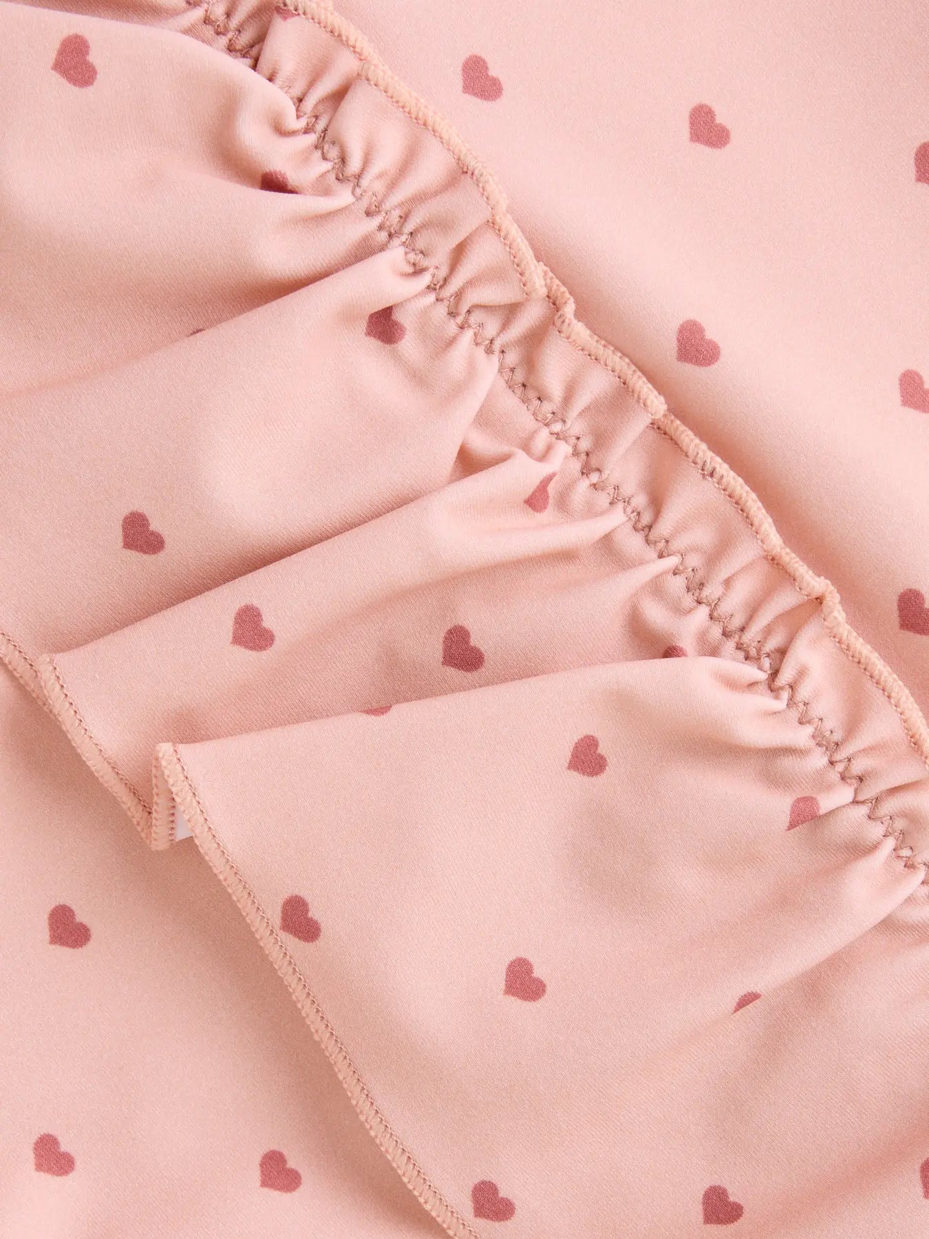 Lil'Atelier - swimsuit baby Helgina - misty rose hearts