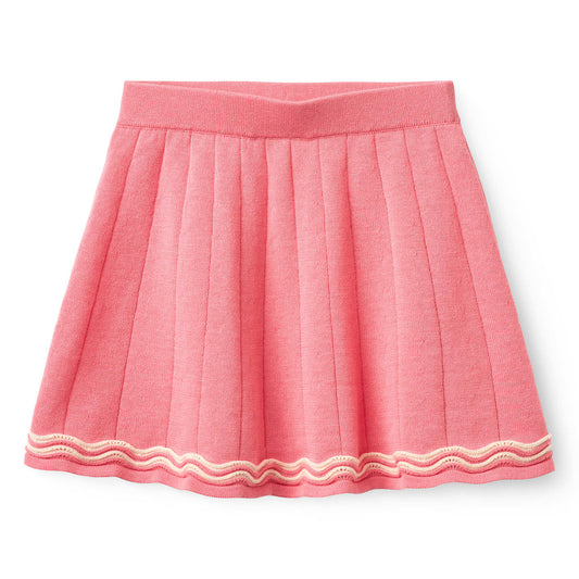 Copenhagen Colors - knitted tennis skirt - pink