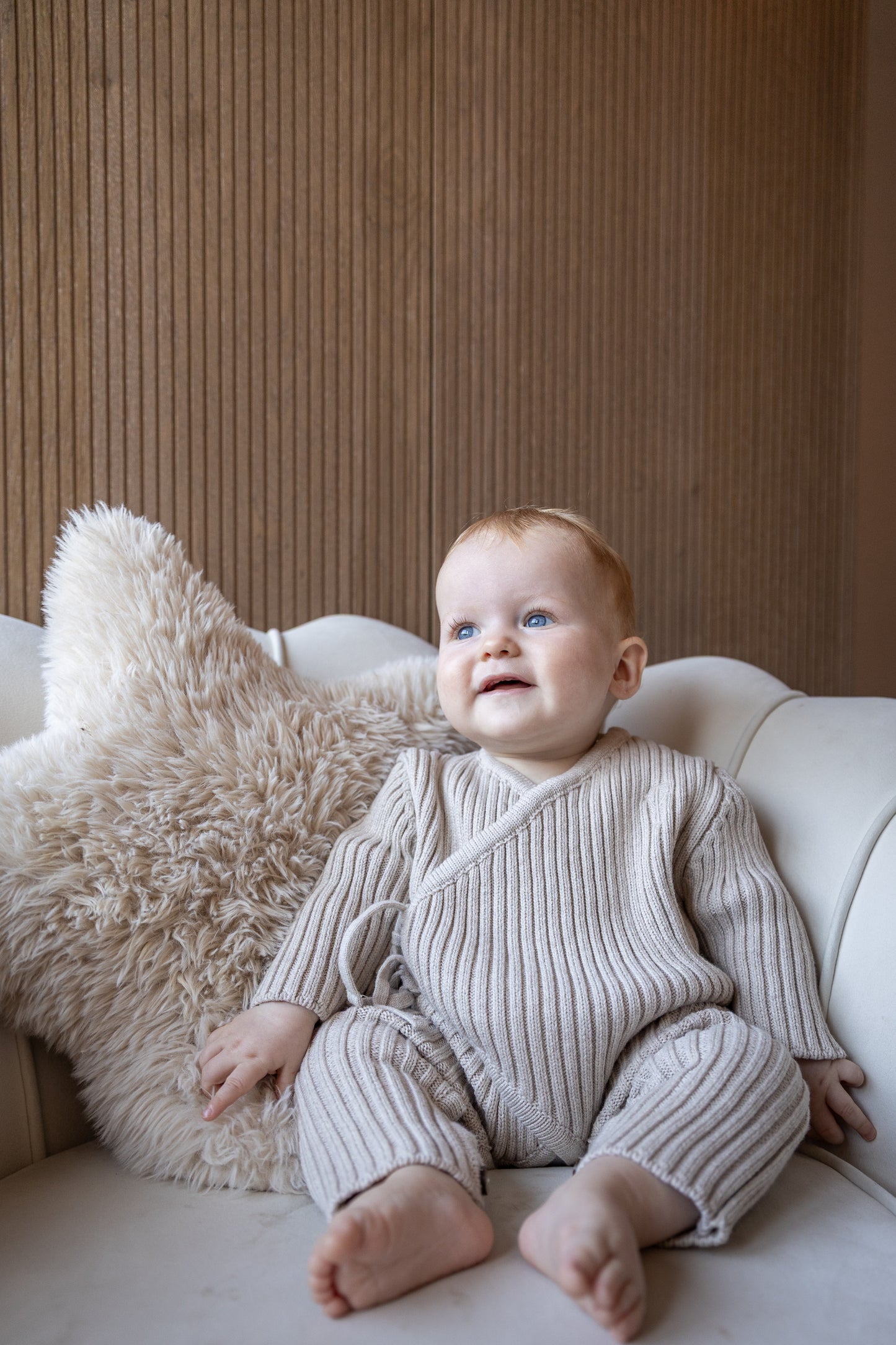 Two You Label - knitted jumpsuit Charley - oat