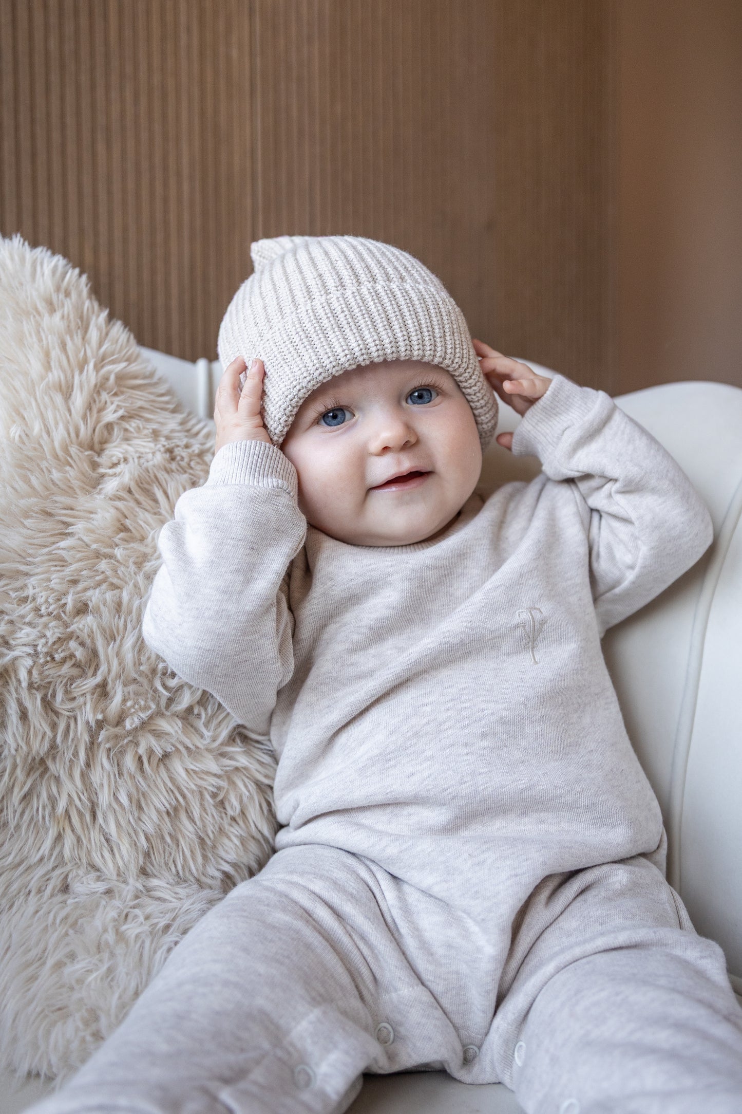 Two You Label - sweat jumpsuit Soho - oat