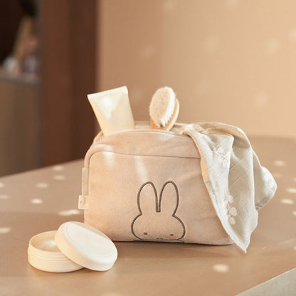 Toilettas Miffy badstof ~ nougat