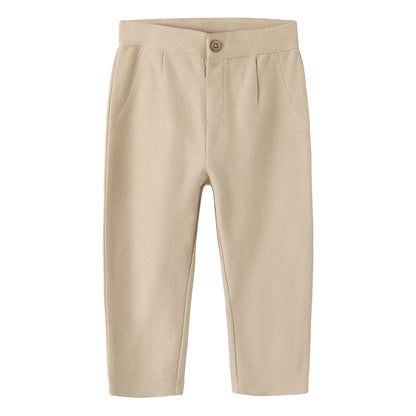 Lil'Atelier - twill pants Kaleo - feather gray