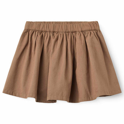 Copenhagen Colors - twill skirt - walnut brown