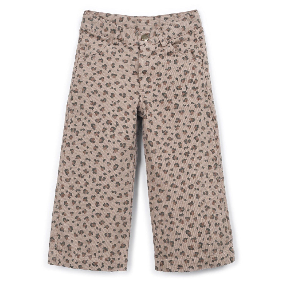 Play Up - twill pants wide fit - animal print