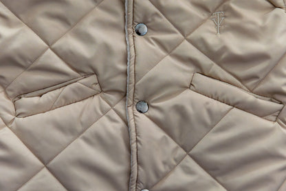 Two You Label - two in one ribbed jacket - oat