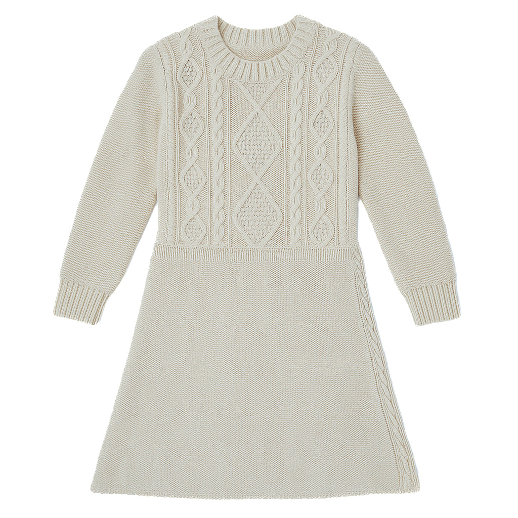 Two You Label - knitted dress Kate - oat