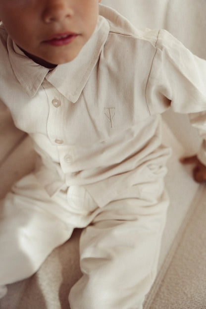 Linen blouse Milo - beach