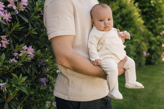 UAUA - newborn set - crema