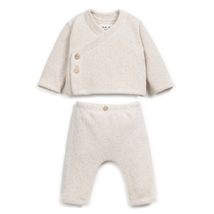 Play Up - newborn set unisex - pencil offwhite