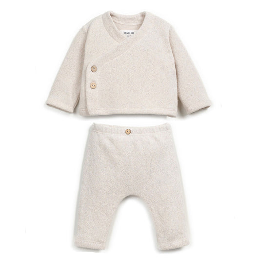Play Up - newborn set unisex - pencil offwhite