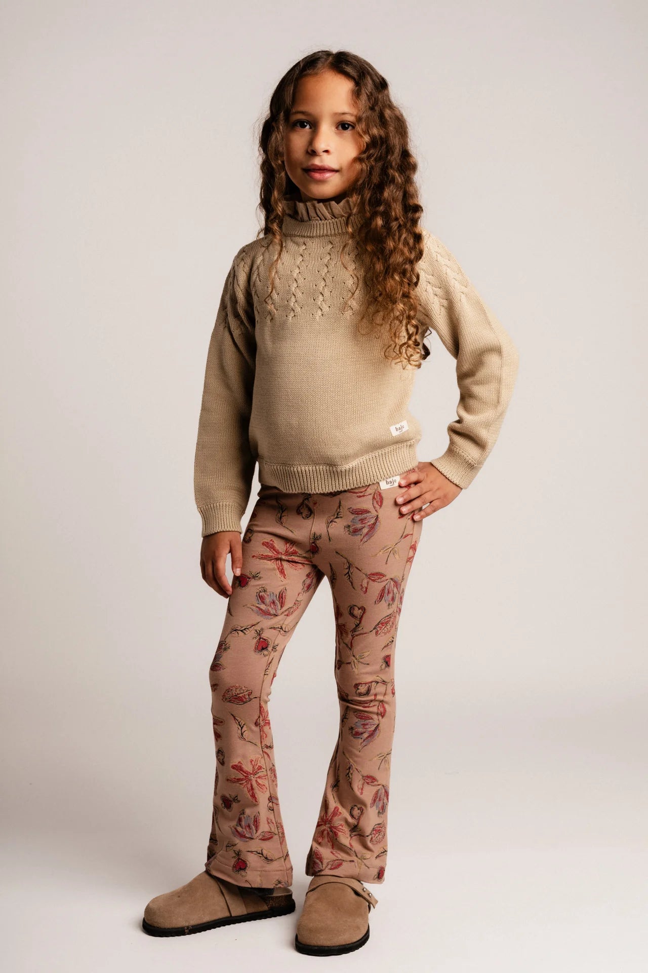 Baje Studio - sweater Vallon - sand desert