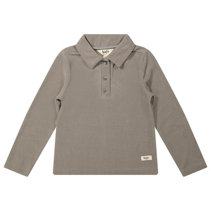 Baje Studio - velvet polo Vaud - grey steel