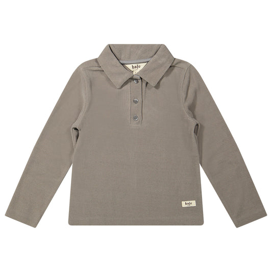Baje Studio - velvet polo Vaud - grey steel