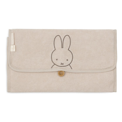 Verschoningsmat Miffy badstof ~ nougat