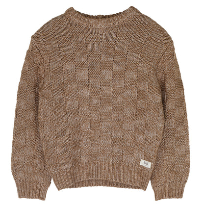 Baje Studio - sweater Veza - copper brown