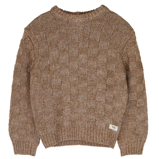 Baje Studio - sweater Veza - copper brown