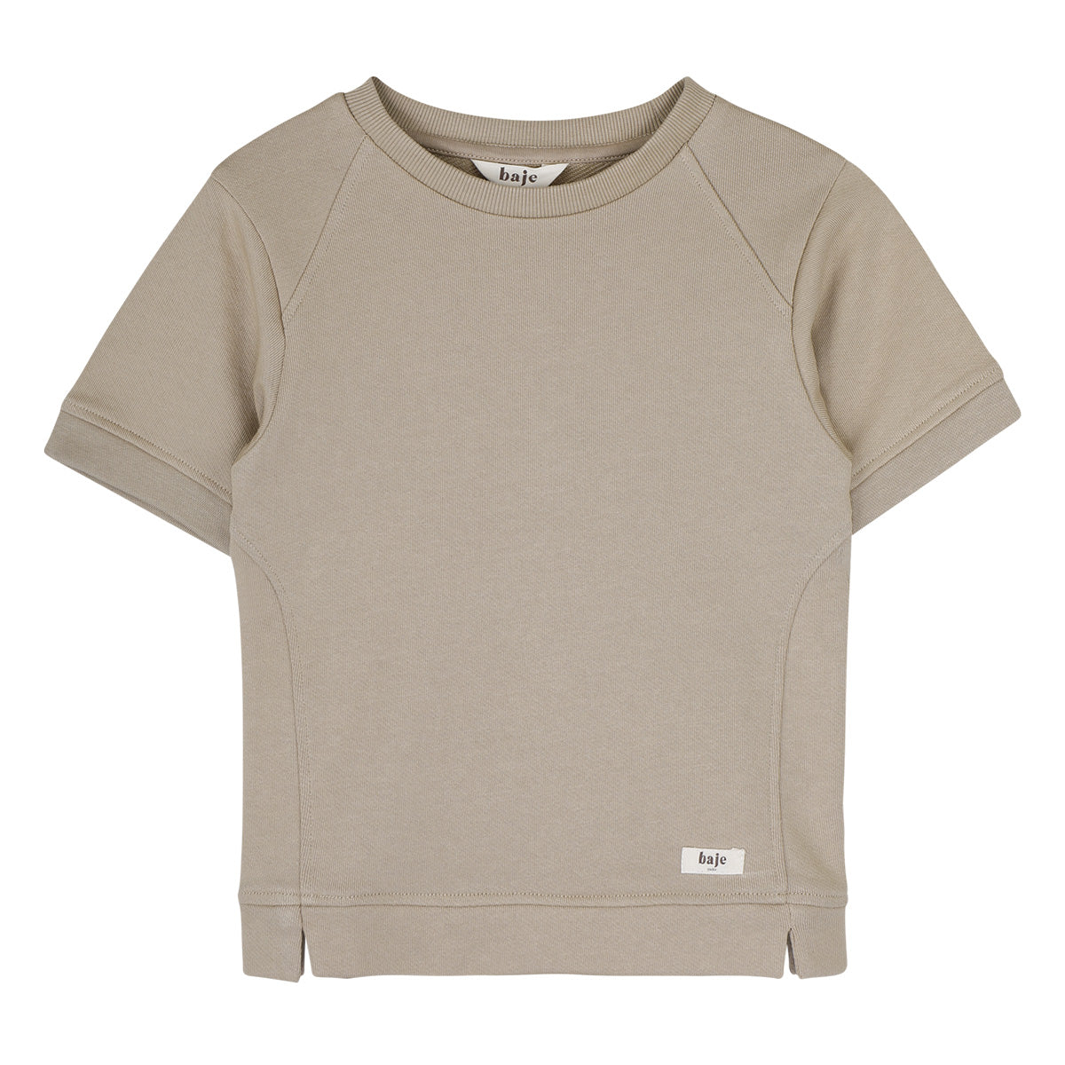 Baje Studio - shortsleeve Vic - taupe cafe