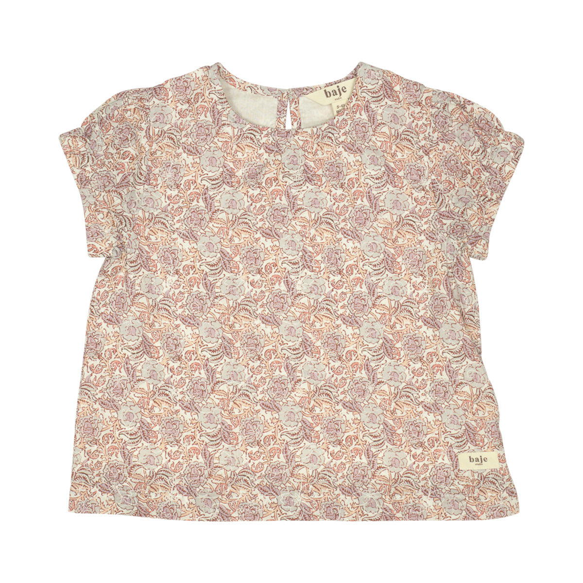 Top Victoria ~ liliac print