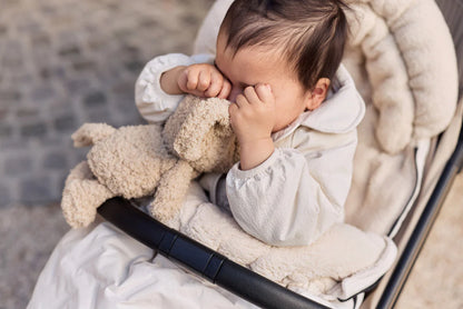 Jollein - voetenzak buggy/kinderwagen Embossed - sand