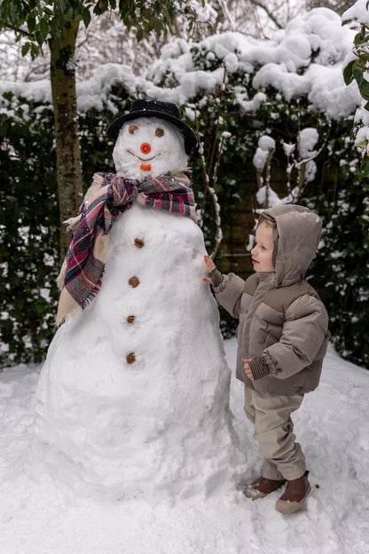Wheat - puffer jacket Mads - grey stone