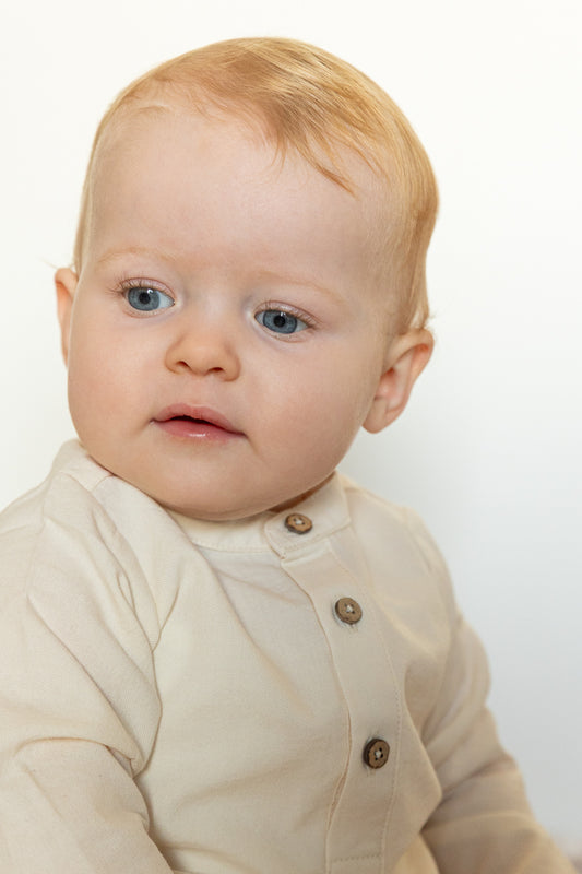 Wheat - blouse romper Victor - eggshell