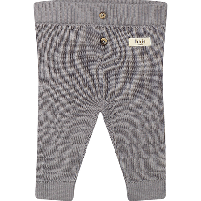 Baje Studio - knitted pants Wil - grey steel