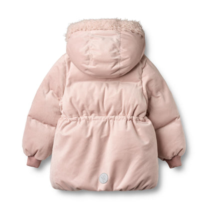 Wheat - puffer jack Lullu - rose powder