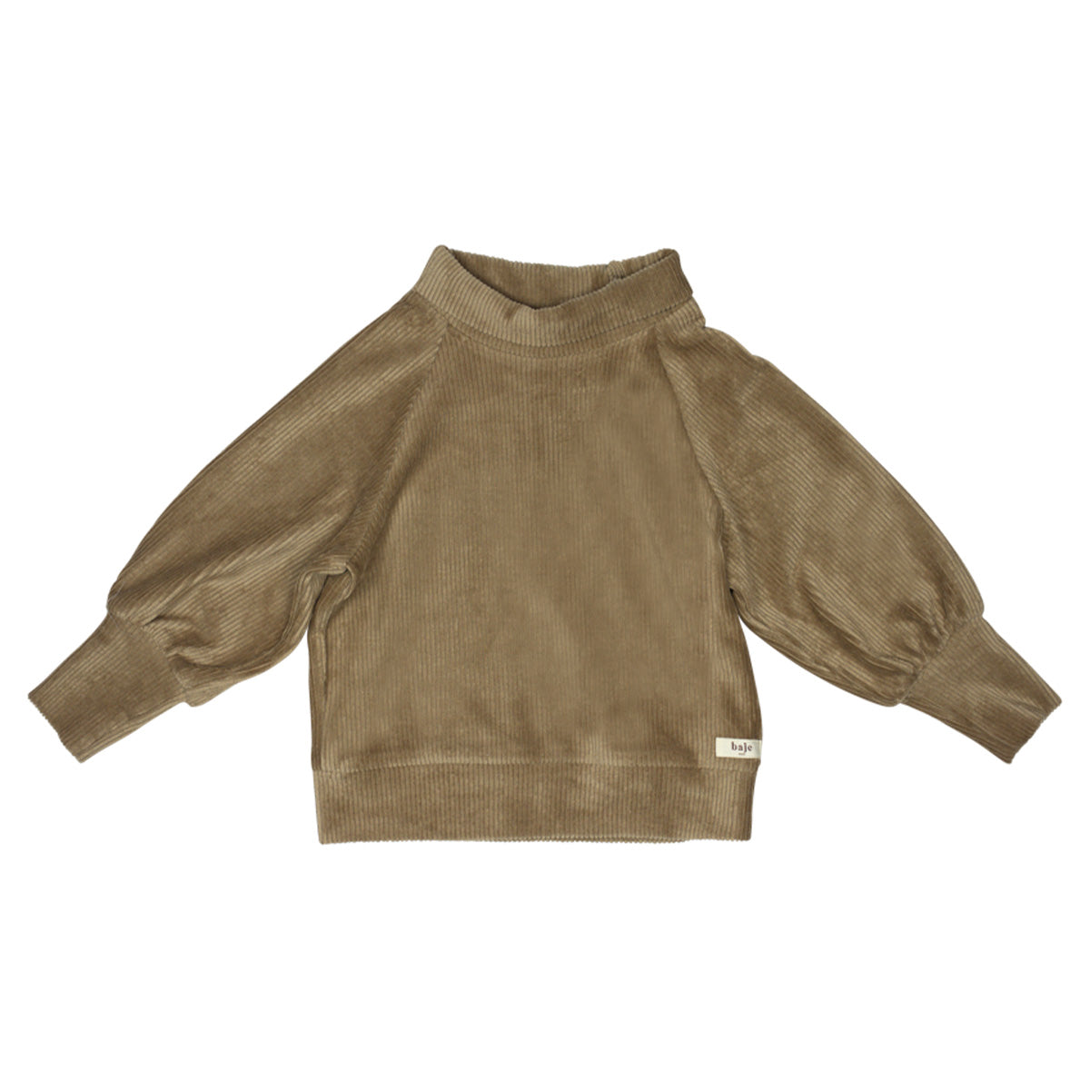 Corduroy top Whitney ~ taupe