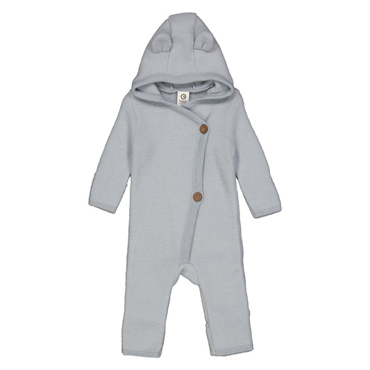 Müsli - merino wol fleece suit - jasmin blue