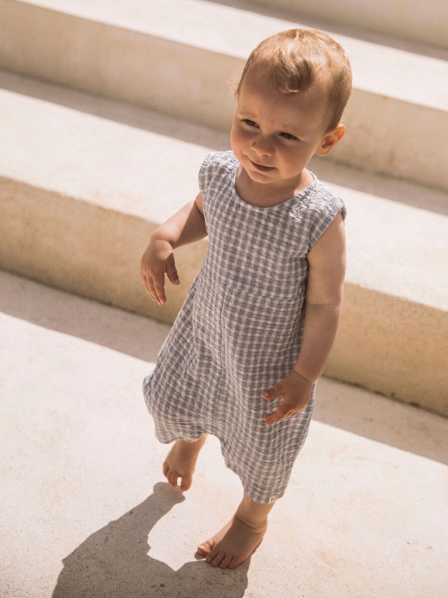 Lil'Atelier - woven jumpsuit - coconut milk square