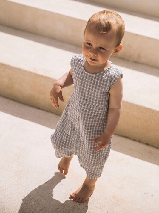 Lil'Atelier - woven jumpsuit - coconut milk square