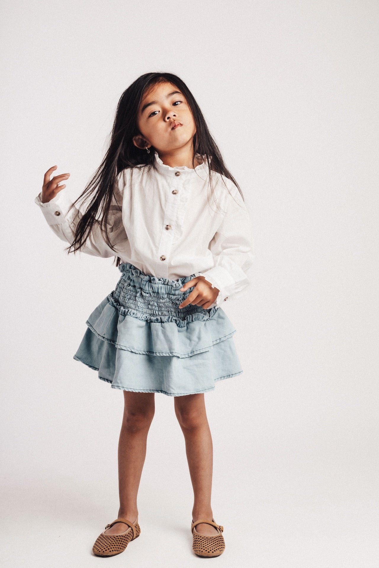 Baje Studio - blouse Lydia - white snow