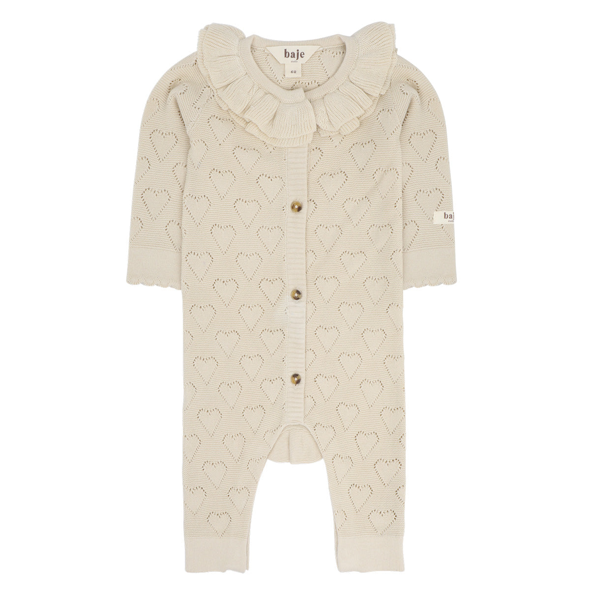 PREORDER - Baje Studio - jumpsuit Yoja - crème oat
