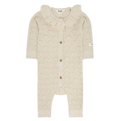 PREORDER - Baje Studio - jumpsuit Yoja - crème oat
