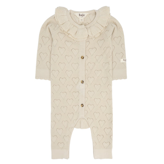 PREORDER - Baje Studio - jumpsuit Yoja - crème oat