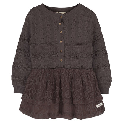 PREORDER - Baje Studio - dress Yole - brown choco