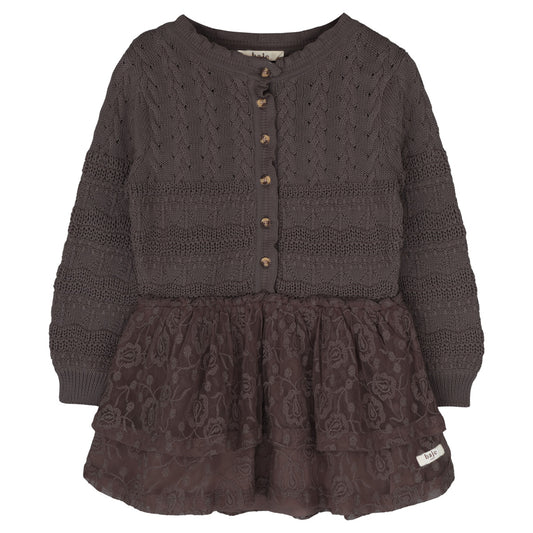 Baje Studio - dress Yole - brown choco