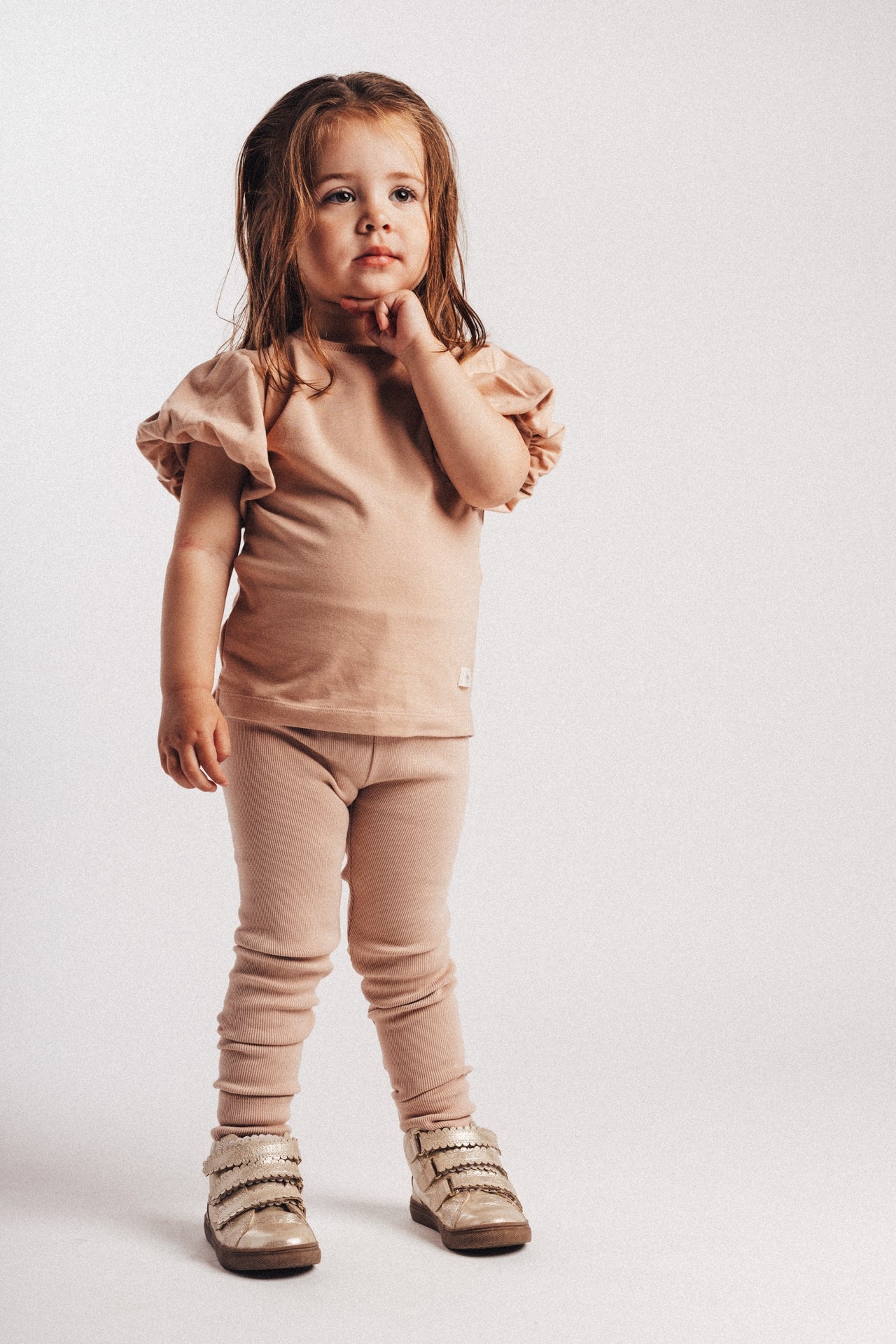 Baje Studio - legging Zaida - rose cafe