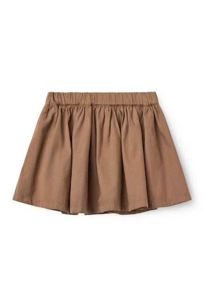 Copenhagen Colors - twill skirt - walnut brown