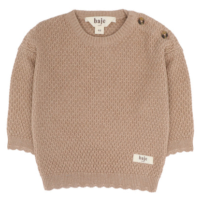 Baje Studio - sweater Zoe - taupe