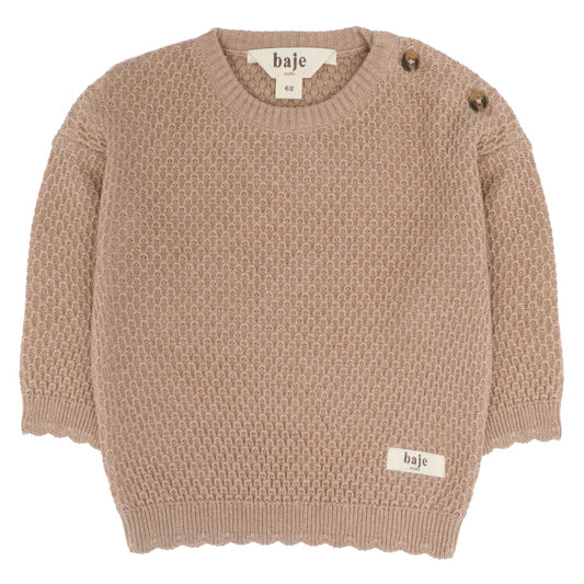 Baje Studio - sweater Zoe - taupe