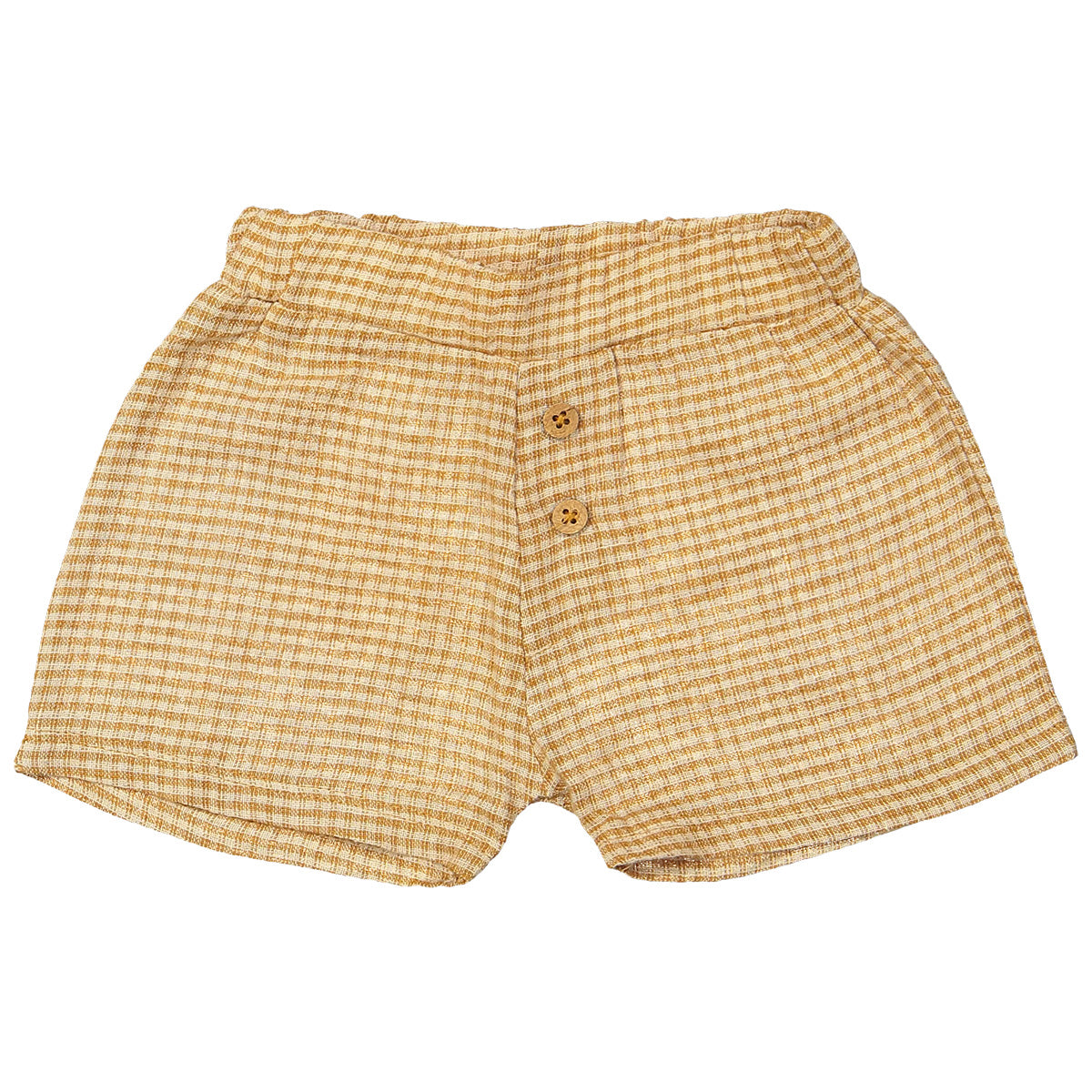 Riffle Amsterdam - shorts Zuri - camel brown square