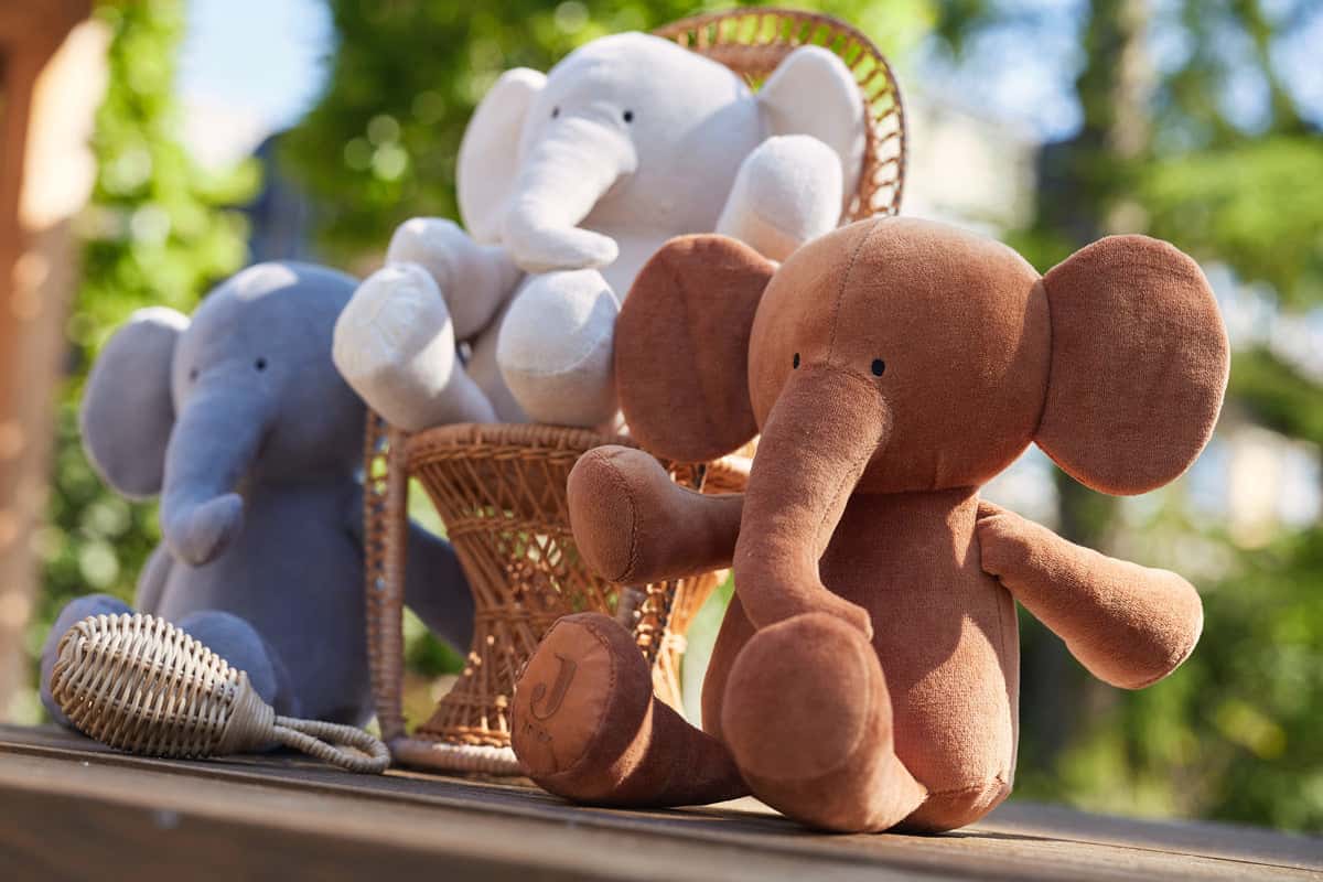 Knuffel Olifant Caramel