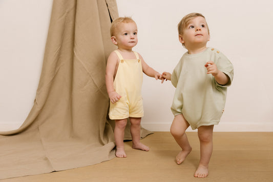 UAUA - oversized romper - latte